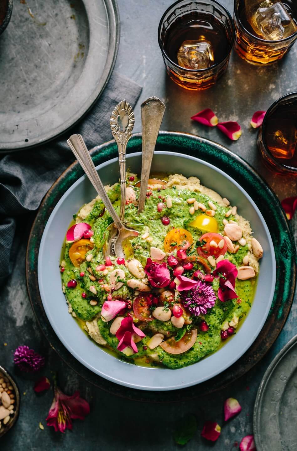 Plated Vegetarian Meal