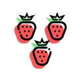 Strawberries Icon
