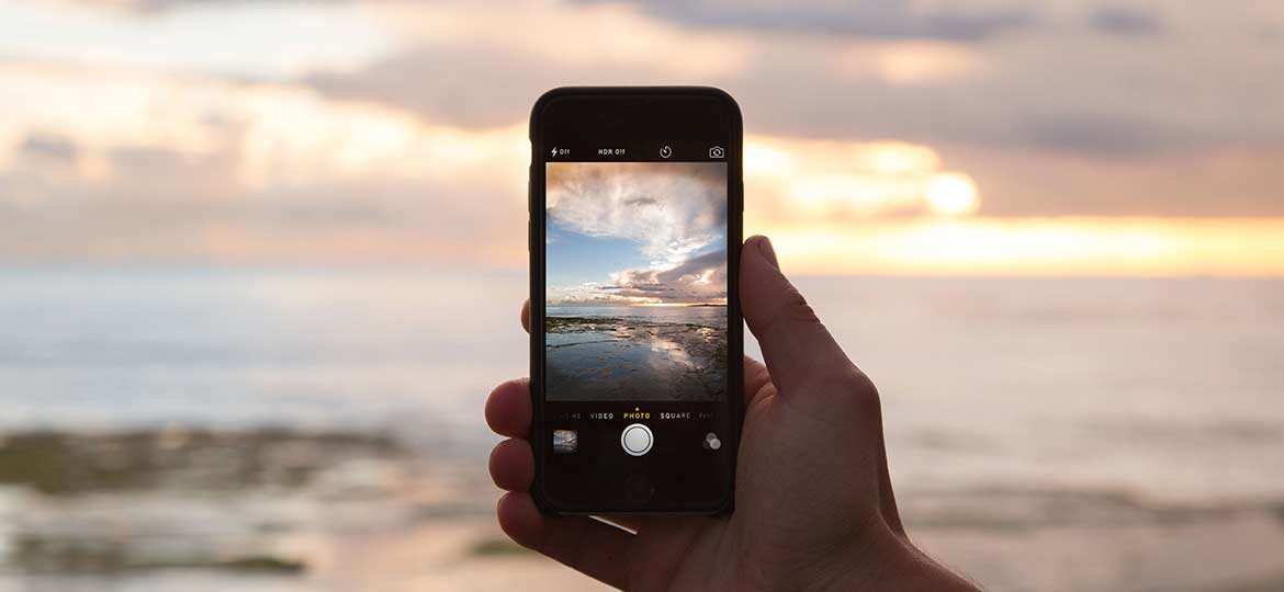 Person Holding Smartphone