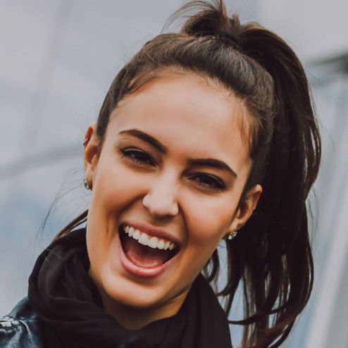 Woman Laughing