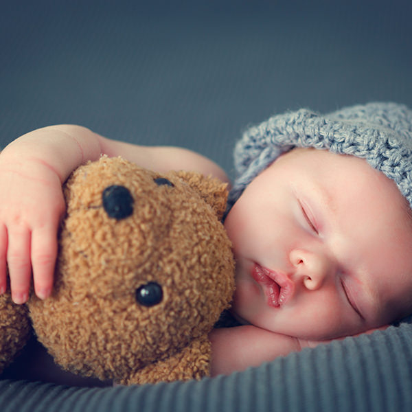 Baby Holding Teddy Bear While Sleeping 1 Baby Holding Teddy Bear while Sleeping 1