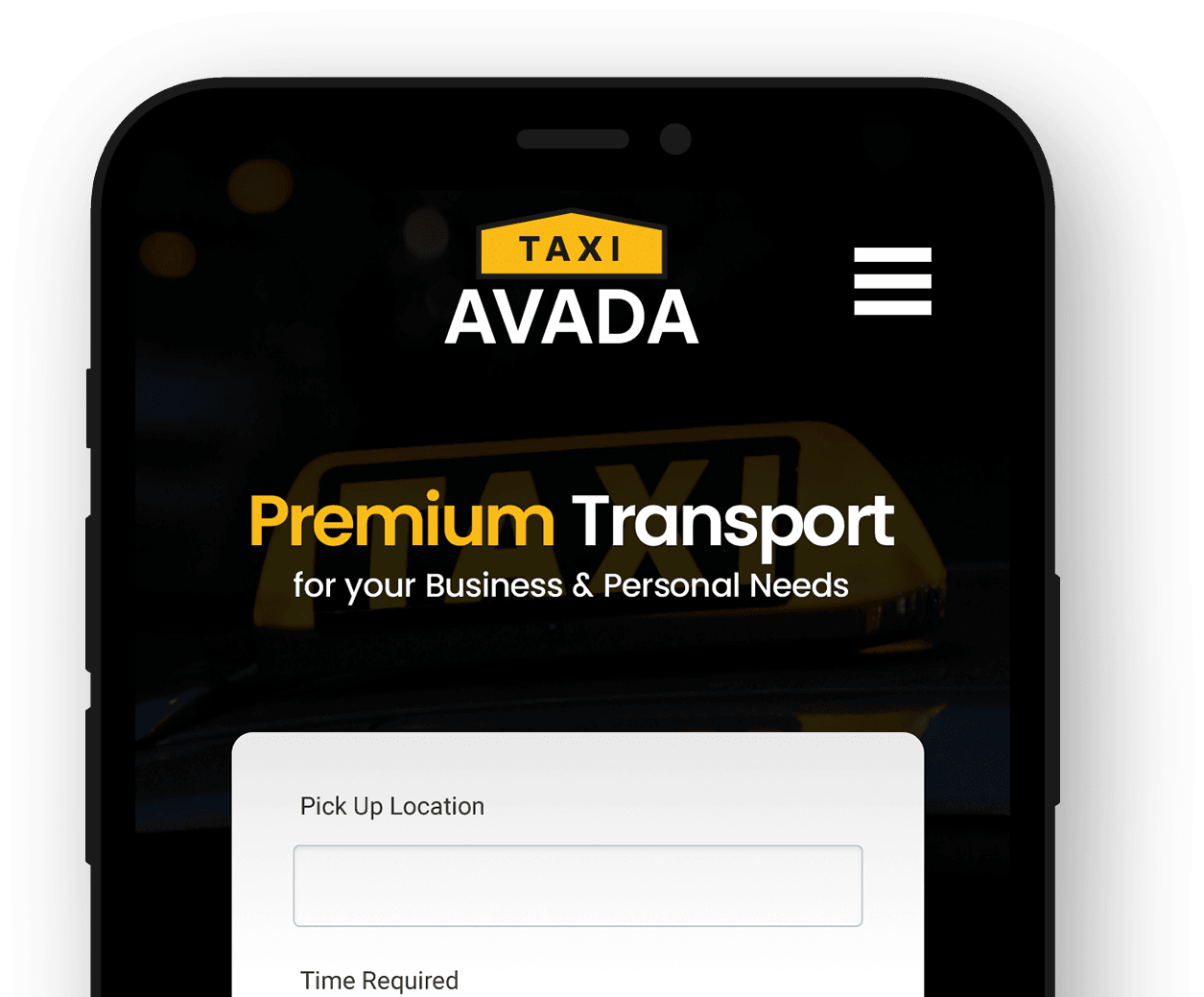 Avada Taxi App
